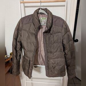 Vintage Eddie Bauer Cropped Down Jacket